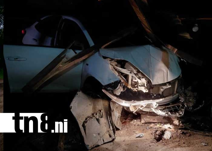 Foto: Accidente de tránsito en Matiguás / TN8