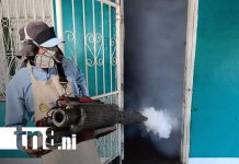 Foto: Fumigación y abatización por Managua / TN8