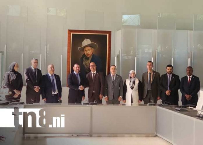 Foto: Afianzan relaciones las delegaciones de Nicaragua y Argelia / TN8