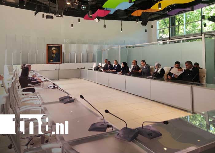 Foto: Afianzan relaciones las delegaciones de Nicaragua y Argelia / TN8