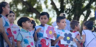 Foto: Muralismo infantil comunitario en Managua / TN8