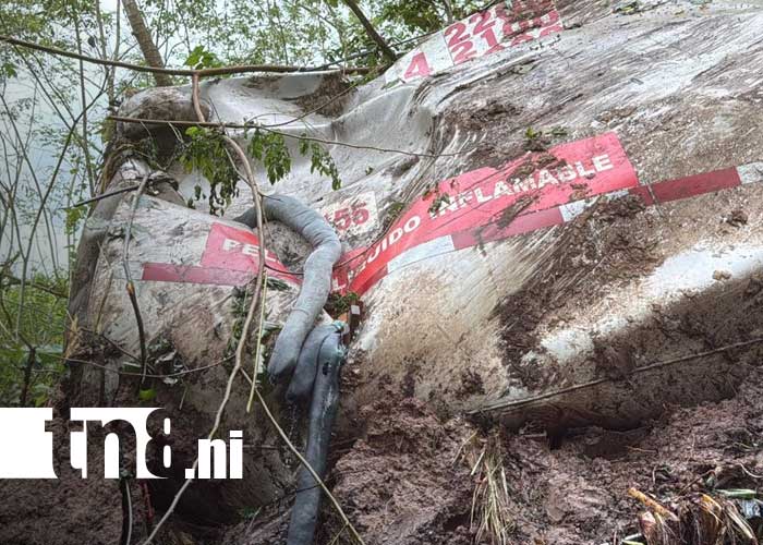 Foto: Accidente en carretera a Chontales / TN8
