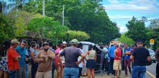 Foto: Accidente mortal en Tola, Rivas / TN8