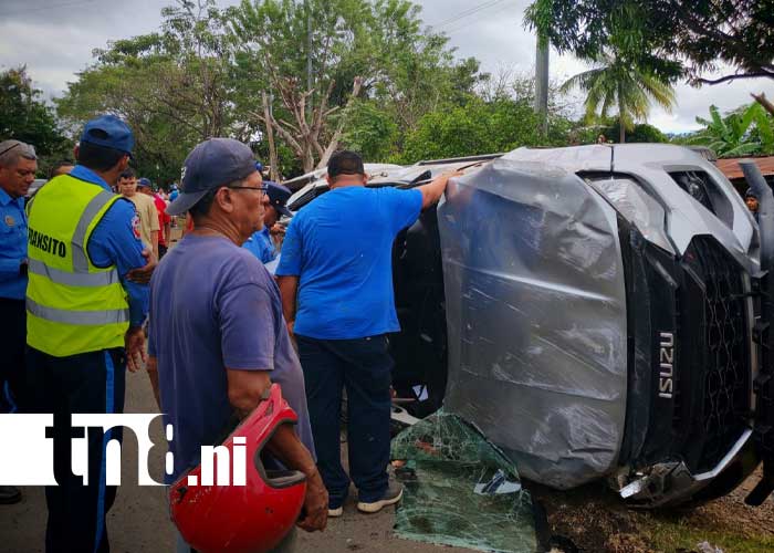 Foto: Accidente mortal en Tola, Rivas / TN8