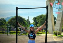 Foto: Charloth Toledo, atleta nicaragüense con su reto Challenge Char