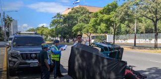Foto: Accidente de tránsito en Managua / TN8