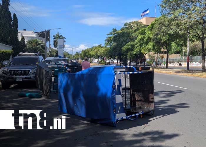 Foto: Accidente de tránsito en Managua / TN8