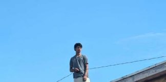 Foto: Joven bajo efectos alucinógenos sube al techo de una vivienda en Managua y se pone en riesgo / TN8