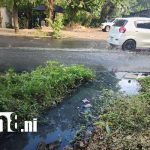 Foto: Aguas negras en la Colonia Centroamérica, Managua / TN8