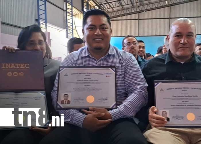 Foto: Formación de docentes técnicos en Carazo / TN8