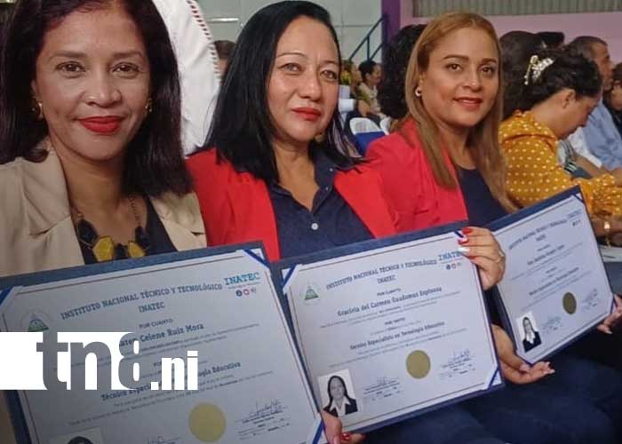 Foto: Formación de docentes técnicos en Carazo / TN8