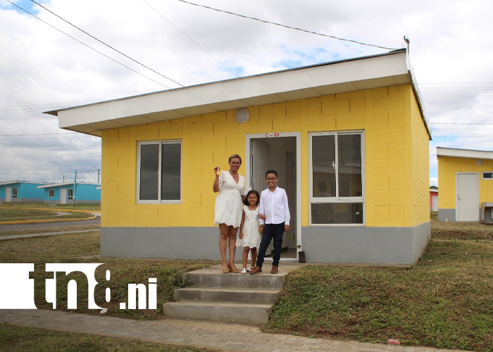 Foto: Gobierno Sandinista entrega 100 nuevas viviendas/ Cortesía