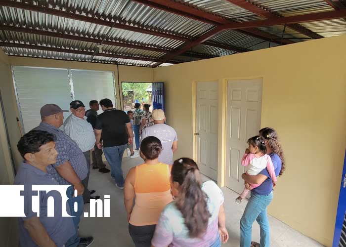Foto: Nueva vivienda digna en La Barranca, Nandaime / TN8