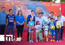 Foto: China y Nicaragua unidos por el apoyo al deporte / TN8