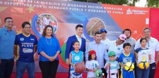 Foto: China y Nicaragua unidos por el apoyo al deporte / TN8