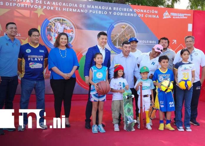 Foto: China y Nicaragua unidos por el apoyo al deporte / TN8 Foto: China y Nicaragua unidos por el apoyo al deporte / TN8