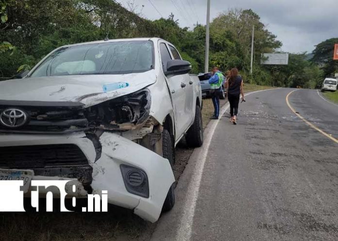Foto: Accidente de tránsito en carretera de Boaco / TN8