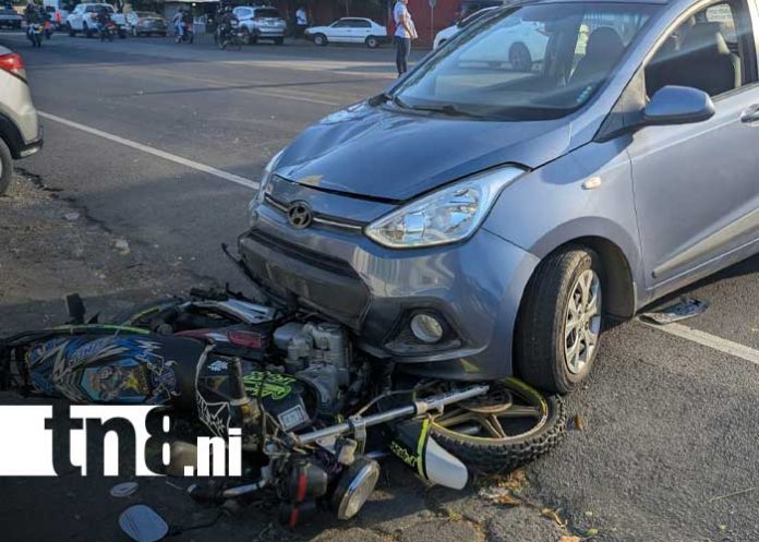 Foto: Accidente en Carretera Sur, Managua / TN8