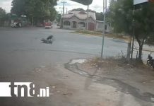 La imprudencia se repite en el «cruce de la muerte» del barrio Carlos Marx, Managua (VIDEO)