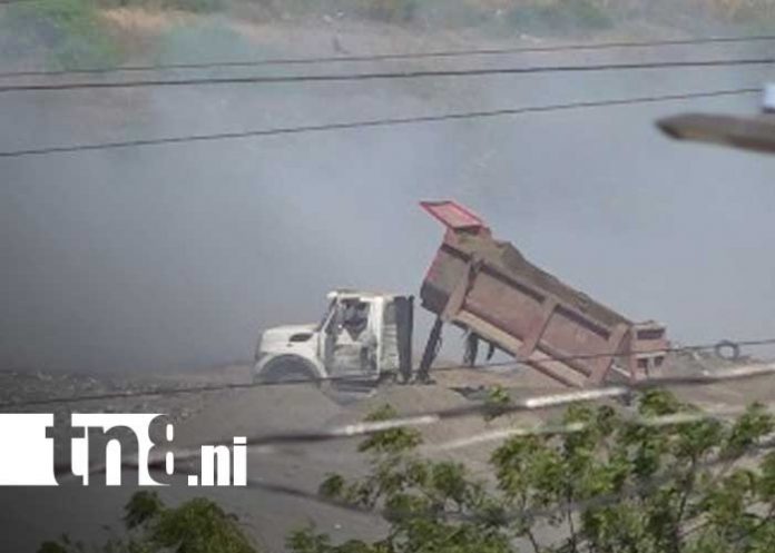 Foto: Incendio en La Chureca, Managua / TN8