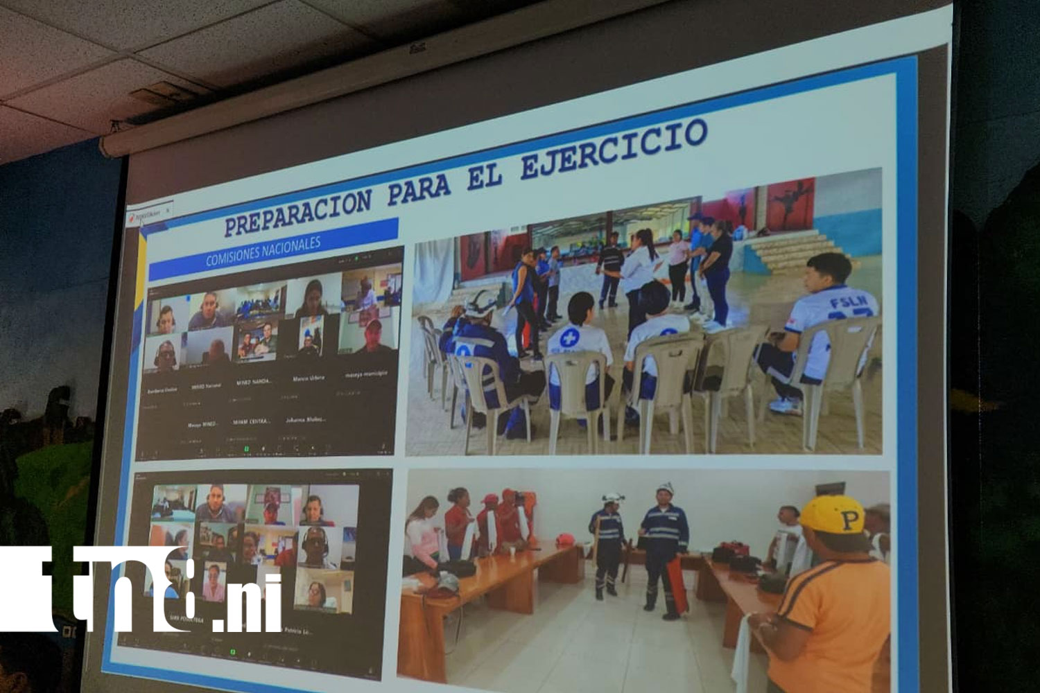 Foto: SINAPRED convoca ejercicio nacional multiamenazas/ Cortesía