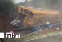 Vuelco de bus en Jinotega deja al menos un fallecido y varios lesionados (VIDEO) Foto: Accidente de tránsito en El Cuá, Jinotega / TN8
