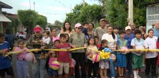 Foto: Nuevas calles en el barrio Cristo del Rosario, Managua / TN8Foto: Nuevas calles en el barrio Cristo del Rosario, Managua / TN8