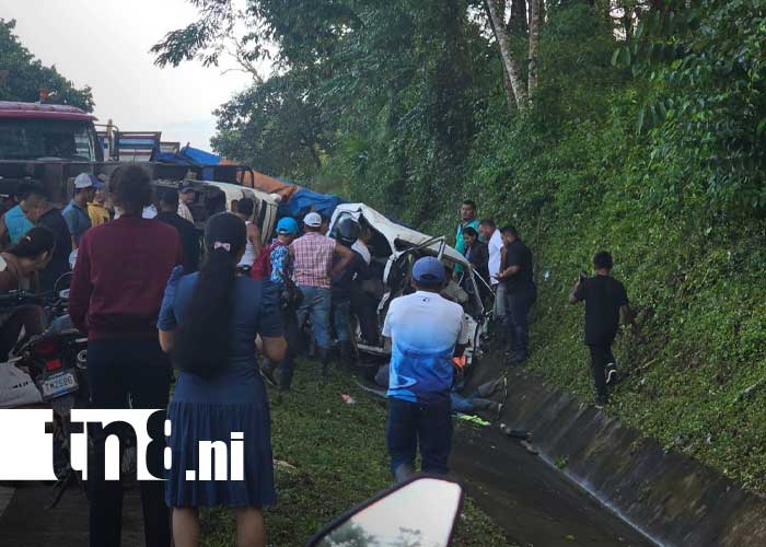 Foto: Accidente de tránsito en Mulukukú / TN8