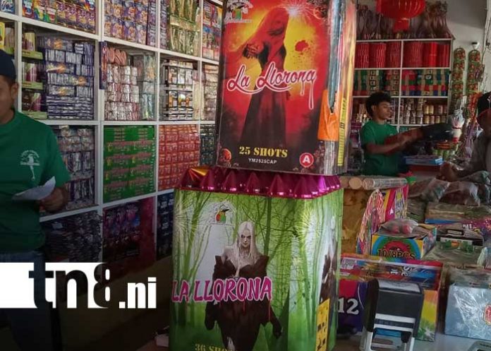 Foto: Comercio activo para este diciembre en comercios de Managua / TN8