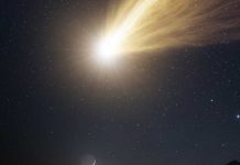 Foto: IMAGEN REFERENCIAL Objeto luminoso tipo OVNI en Nicaragua