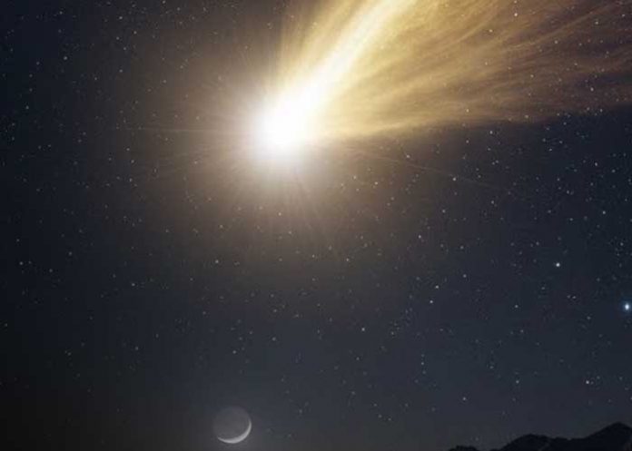 Foto: IMAGEN REFERENCIAL Objeto luminoso tipo OVNI en Nicaragua