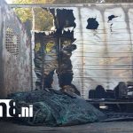 Foto: Incendio en un camión de Sabana Grande, Managua / TN8