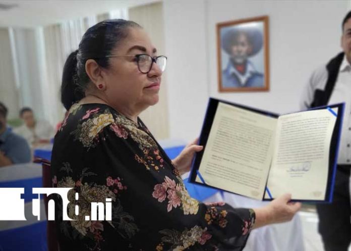 Foto: María Elsa Frixione asume como Magistrada de la Corte Suprema de Justicia de Nicaragua / TN8