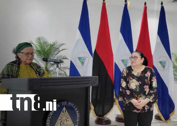 Foto: María Elsa Frixione asume como Magistrada de la Corte Suprema de Justicia de Nicaragua / TN8