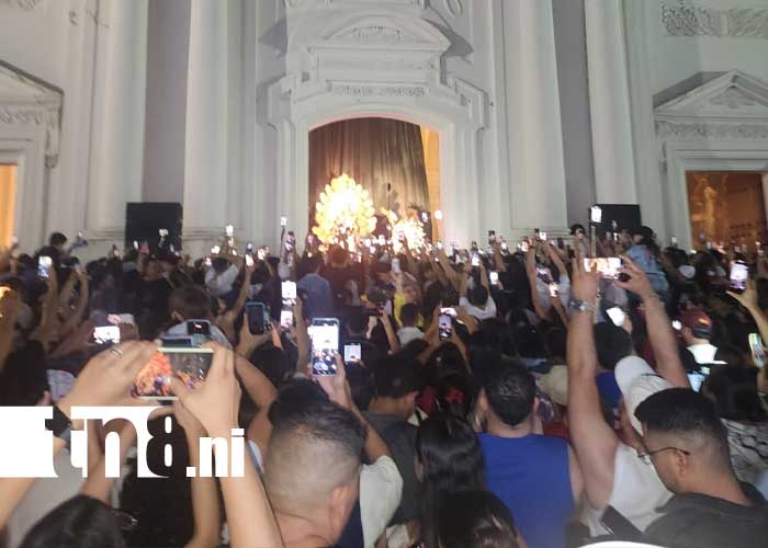 Foto: Celebración de La Gritería en León / TN8