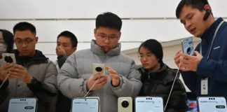 Foto: Dispositivos tecnológicos en China