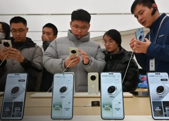 Foto: Dispositivos tecnológicos en China