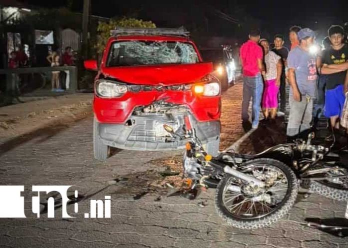 Foto: Accidente mortal en Chinandega / TN8