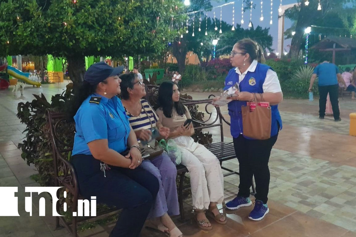 Foto: MIFAMILIA y Policía Nacional garantizan la seguridad en Navidad/ Cortesía 