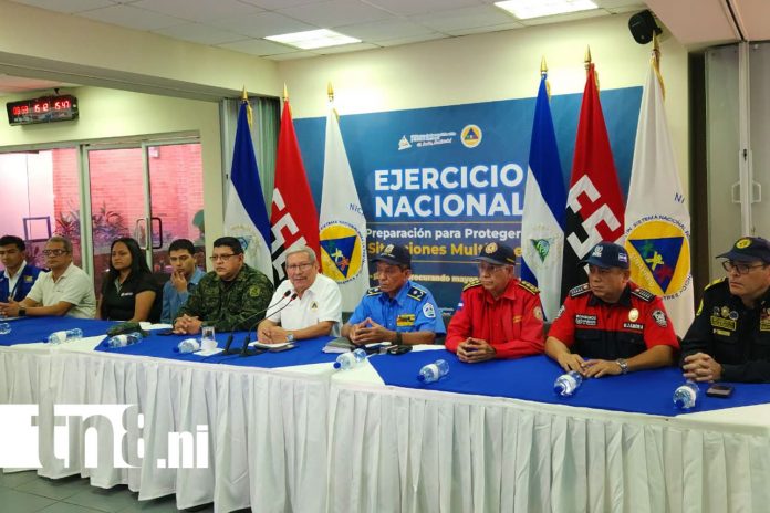 Foto: Ejercicio nacional refuerza la autoprotección ante riesgos naturales/TN8