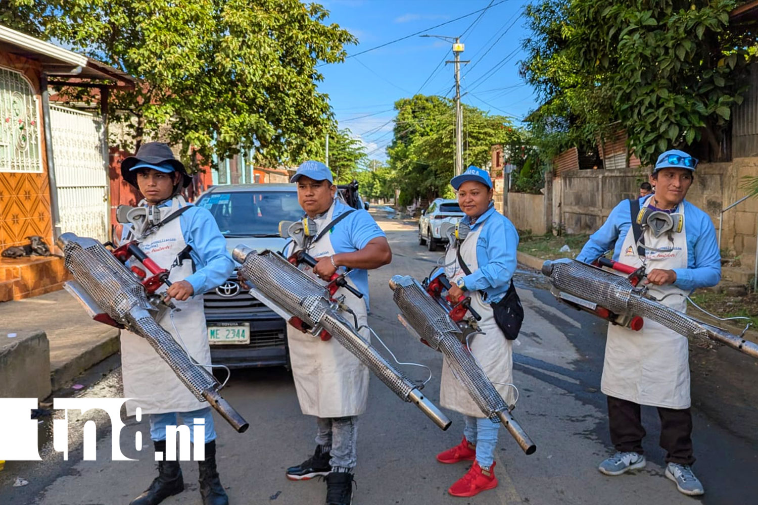 Foto: Jornada de abatización del MINSA previene dengue y chikungunya en Managua/ TN8