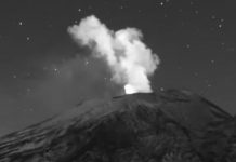 Extraño avistamiento en el Popocatépetl genera debate en redes sociales