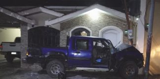 Foto: Jóvenes ebrios provocan choque contra casa en Estelí /TN8