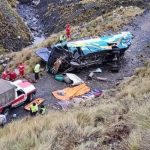 Terrible accidente en Bolivia deja ocho muertos y seis heridos Foto: Víctimas de un terrible accidente en Los Yungas, Bolivia /Cortesía