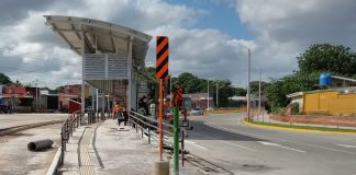 Foto: Tramo 4 de la pista Héroes de la Insurrección casi lista para su apertura /TN8