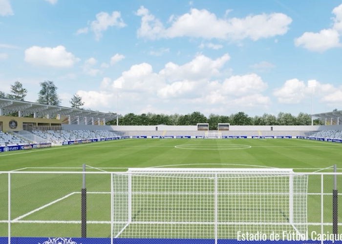 Foto: Mejoramiento del emblemático Estadio Cacique Diriangén /TN8
