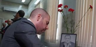 Foto: Autoridades de Nicaragua rinden homenaje a exembajador de Rusia / TN8