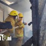 Foto: Fuerte incendio en una vivienda de Estelí / TN8