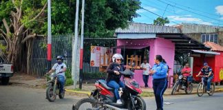 Foto: Accidente con motorizados en Rivas / TN8