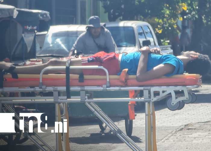 Foto: Accidente con motorizados en Rivas / TN8